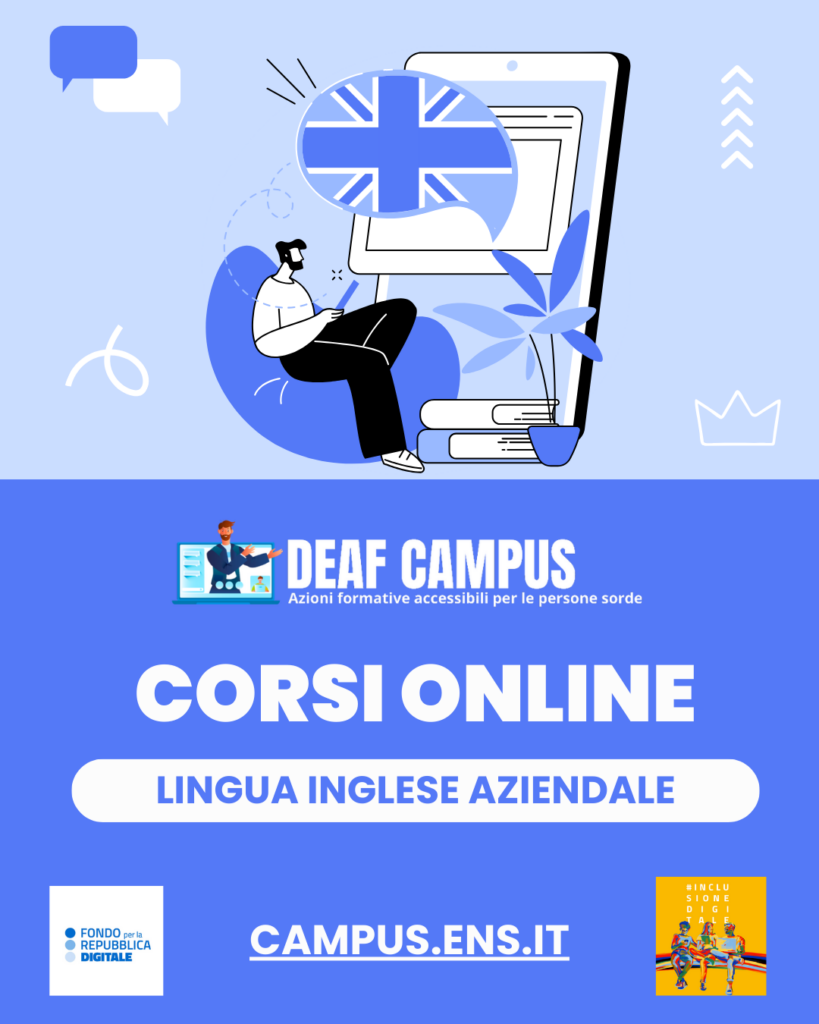 corso inglese sordi