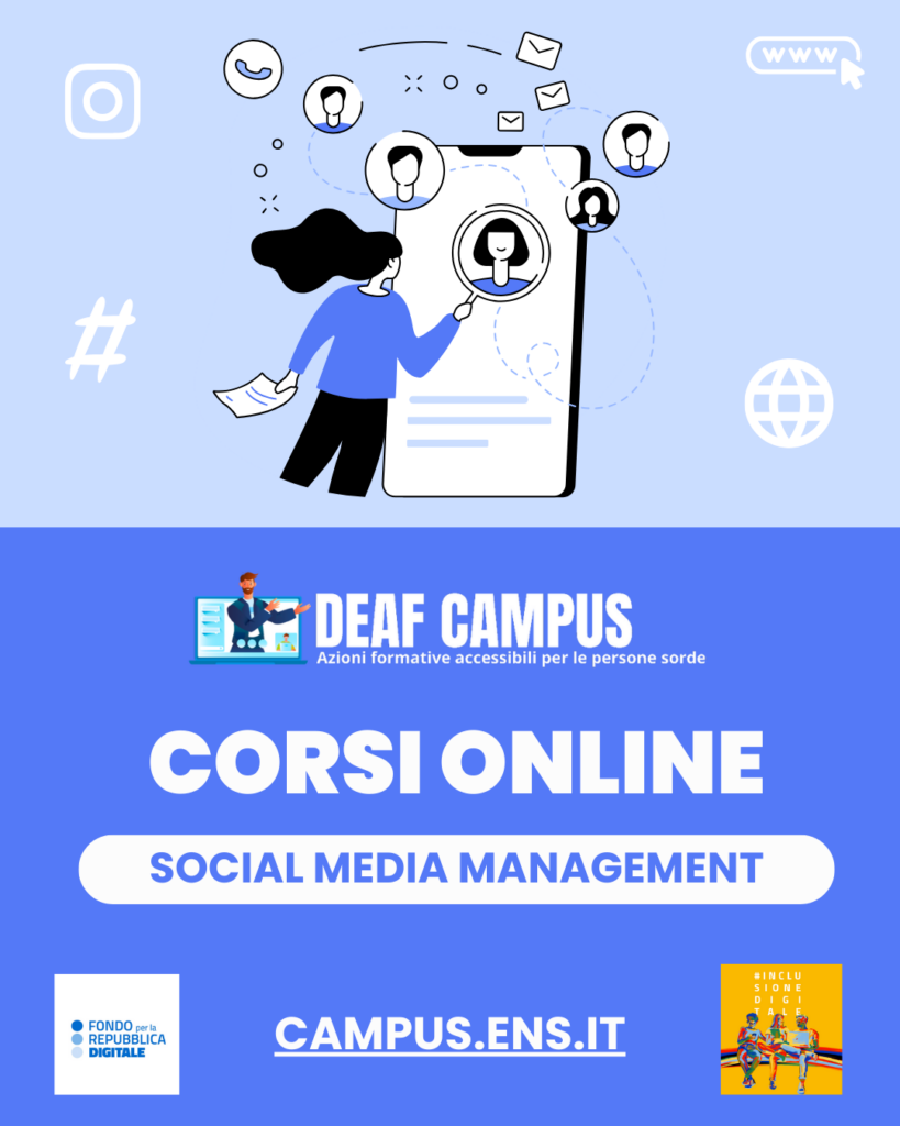 corso social media